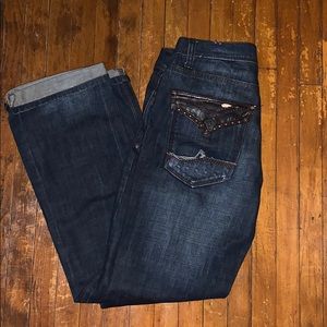 Men’s black label jeans